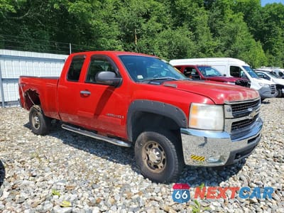 Czwarte zdjęcie samochodu z boku: 2007 CHEVROLET SILVERADO K2500 HEAVY DUTY VIN:1GCHK29K07E592879 - miniatura