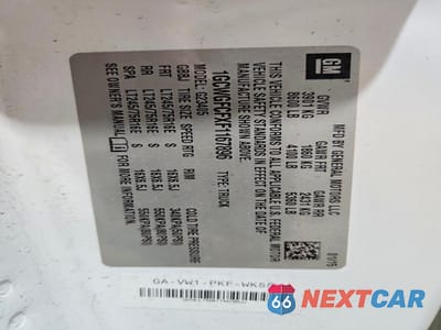 Zdjęcie 13 z 13 samochodu: 2015 CHEVROLET EXPRESS G2500 VIN:1GCWGFCFXF1167896 - miniatura