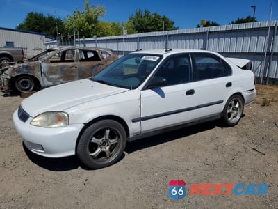1999 HONDA CIVIC LX 1HGEJ6675XL054267 - główne zdjęcie licytacji z USA - miniatura