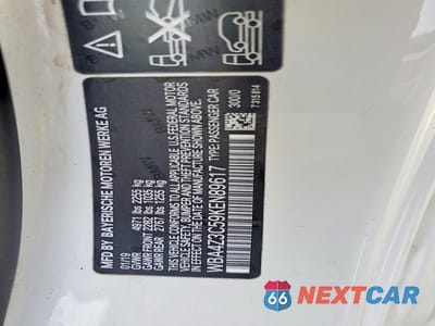Zdjęcie 12 z 12 samochodu: 2019 BMW 430XI VIN:WBA4Z3C59KEN89617 - miniatura