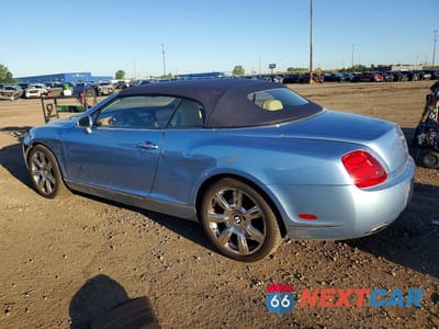 Drugie zdjęcie samochodu z przodu: 2008 BENTLEY CONTINENTAL GTC VIN:SCBDR33W68C052626 - miniatura