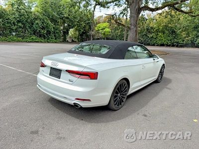 Czwarte zdjęcie samochodu z boku: 2018 AUDI A5 PREMIUM PLUS VIN:WAUYNGF56JN013336 - miniatura