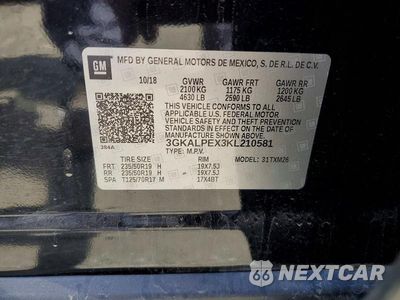 Zdjęcie 14 z 14 samochodu: 2019 GMC TERRAIN SLT VIN:3GKALPEX3KL210581 - miniatura