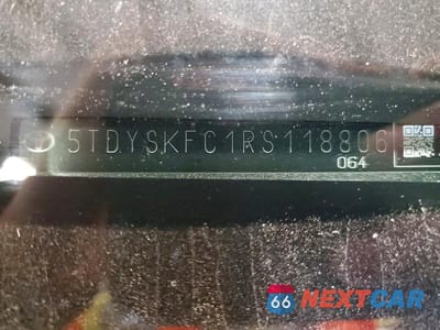 Zdjęcie 14 z 14 samochodu: 2024 TOYOTA SIENNA XLE 7-PASSENGER VIN:5TDYSKFC1RS118806 - miniatura