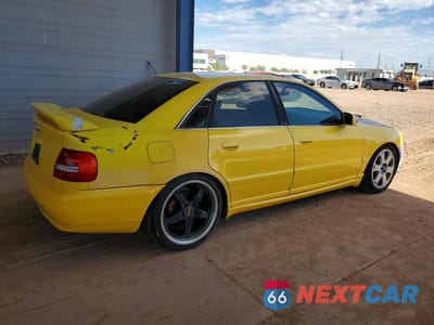 Trzecie zdjęcie samochodu z tyłu: 2000 AUDI S4 2.7 QUATTRO VIN:WAUDD68D1YA046214 - miniatura