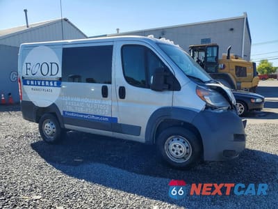 Czwarte zdjęcie samochodu z boku: 2017 RAM PROMASTER 1500 DELIVERY VAN VIN:3C6TRVNG2HE528820 - miniatura