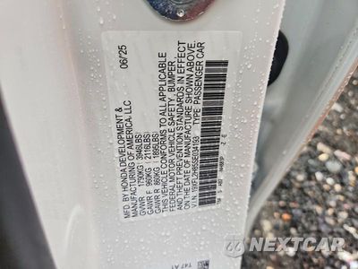 Zdjęcie 12 z 12 samochodu: 2025 HONDA CIVIC SPORT VIN:19XFL2H85SE034193 - miniatura