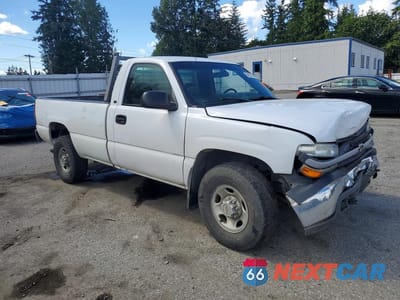 Czwarte zdjęcie samochodu z boku: 2000 CHEVROLET SILVERADO C2500 VIN:1GCGC24U1YZ258081 - miniatura