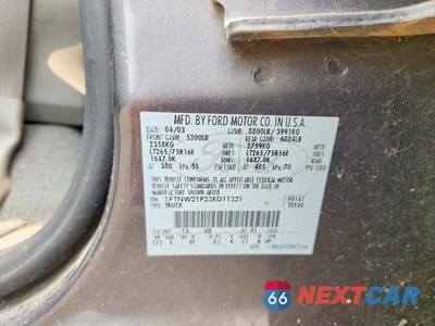 Zdjęcie 13 z 13 samochodu: 2003 FORD F250 SUPER DUTY VIN:1FTNW21P23ED11321 - miniatura