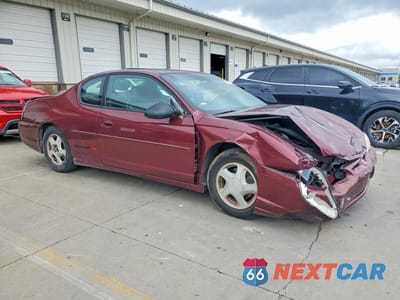 Czwarte zdjęcie samochodu z boku: 2001 CHEVROLET MONTE CARLO SS VIN:2G1WX15K619187024 - miniatura