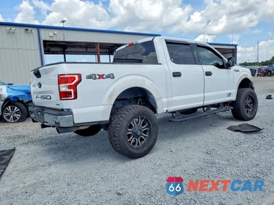 Trzecie zdjęcie samochodu z tyłu: 2018 FORD F150 SUPERCREW VIN:1FTEW1EP0JKC72523 - miniatura