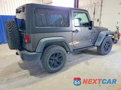 Trzecie zdjęcie samochodu z tyłu: 2016 JEEP WRANGLER SPORT VIN:1C4GJWAG9GL171025 - miniatura