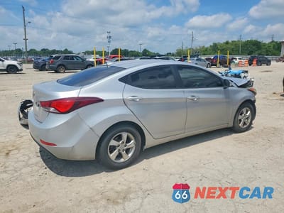 Trzecie zdjęcie samochodu z tyłu: 2014 HYUNDAI ELANTRA SE VIN:5NPDH4AE6EH517440 - miniatura