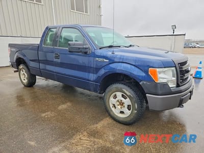 Czwarte zdjęcie samochodu z boku: 2013 FORD F150 SUPER CAB VIN:1FTEX1EM6DFB77609 - miniatura