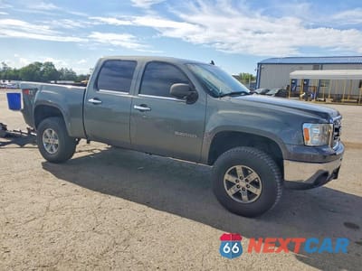 Czwarte zdjęcie samochodu z boku: 2011 GMC SIERRA K1500 SLE VIN:3GTP2VE31BG331659 - miniatura