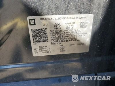 Zdjęcie 13 z 13 samochodu: 2019 CHEVROLET EQUINOX LT VIN:2GNAXJEV8K6153091 - miniatura
