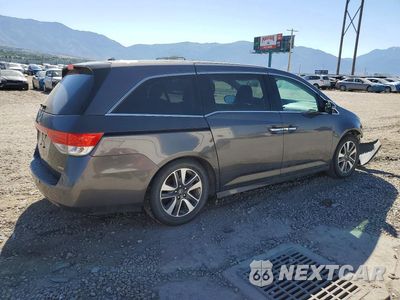Trzecie zdjęcie samochodu z tyłu: 2016 HONDA ODYSSEY TOURING VIN:5FNRL5H95GB041623 - miniatura