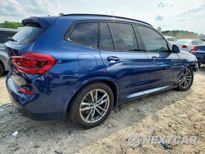 Trzecie zdjęcie samochodu z tyłu: 2019 BMW X3 XDRIVE30I VIN:5UXTR9C55KLP83136 - miniatura