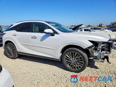 Czwarte zdjęcie samochodu z boku: 2023 LEXUS RX 350H LUXURY VIN:2T2BBMCAXPC013946 - miniatura