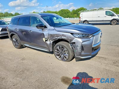 Czwarte zdjęcie samochodu z boku: 2026 INFINITI QX60 LUXE VIN:5N1AL1FS1TC350794 - miniatura
