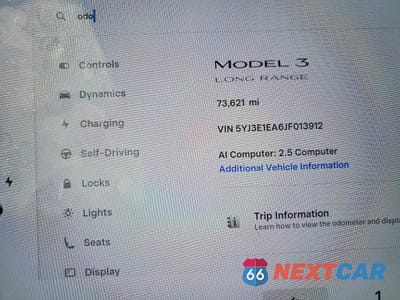 Zdjęcie 9 z 13 samochodu: 2018 TESLA MODEL 3 VIN:5YJ3E1EA6JF013912 - miniatura