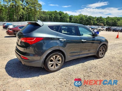Trzecie zdjęcie samochodu z tyłu: 2013 HYUNDAI SANTA FE SPORT 2.4L VIN:5XYZU3LB9DG035355 - miniatura