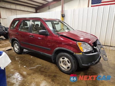 Czwarte zdjęcie samochodu z boku: 2004 HONDA CR-V LX VIN:JHLRD78474C037937 - miniatura