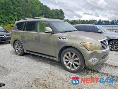 Czwarte zdjęcie samochodu z boku: 2011 INFINITI QX56 BASE VIN:JN8AZ2NF3B9502717 - miniatura