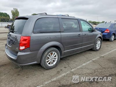 Trzecie zdjęcie samochodu z tyłu: 2016 DODGE GRAND CARAVAN SXT VIN:2C4RDGCG5GR381423 - miniatura