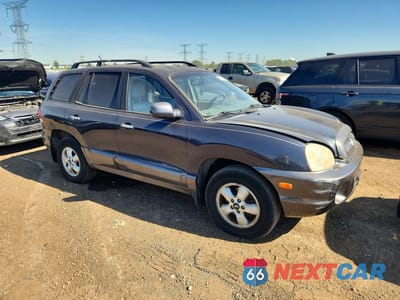 Czwarte zdjęcie samochodu z boku: 2006 HYUNDAI SANTA FE GLS VIN:KM8SC13E96U069067 - miniatura
