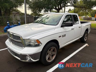 Drugie zdjęcie samochodu z przodu: 2014 RAM 1500 SLT VIN:1C6RR6GT8ES480498 - miniatura