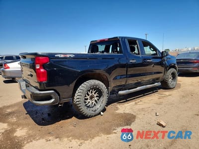 Trzecie zdjęcie samochodu z tyłu: 2025 CHEVROLET SILVERADO K1500 VIN:1GCRKAED8SZ244464 - miniatura