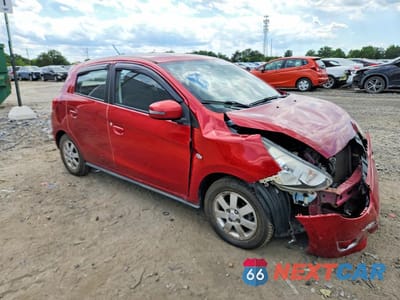 Czwarte zdjęcie samochodu z boku: 2015 MITSUBISHI MIRAGE ES VIN:ML32A4HJ6FH002164 - miniatura