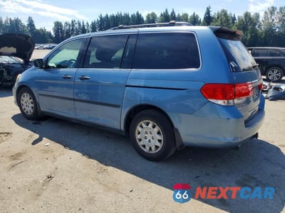 Drugie zdjęcie samochodu z przodu: 2010 HONDA ODYSSEY LX VIN:5FNRL3H21AB043609 - miniatura