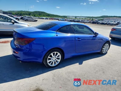 Trzecie zdjęcie samochodu z tyłu: 2010 LEXUS IS 250 VIN:JTHFF2C22A2500411 - miniatura