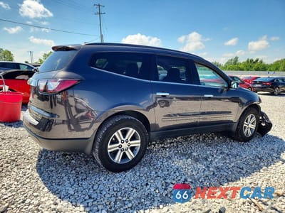 Trzecie zdjęcie samochodu z tyłu: 2016 CHEVROLET TRAVERSE LT VIN:1GNKVGKDXGJ237688 - miniatura