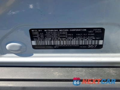 Zdjęcie 13 z 13 samochodu: 2025 MITSUBISHI OUTLANDER SPORT S VIN:JA4ARUAU6SU010900 - miniatura