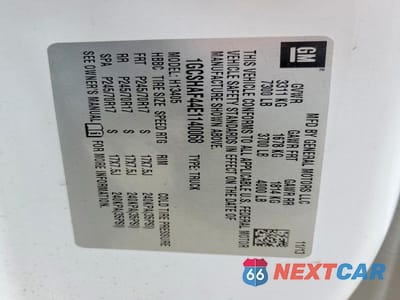 Zdjęcie 14 z 14 samochodu: 2014 CHEVROLET EXPRESS G1500 VIN:1GCSHAF44E1140068 - miniatura