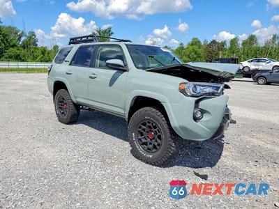 Czwarte zdjęcie samochodu z boku: 2021 TOYOTA 4RUNNER TRD PRO VIN:JTELU5JR8M5957525 - miniatura