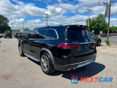 Trzecie zdjęcie samochodu z tyłu: 2020 MERCEDES-BENZ GLS 450 4MATIC VIN:4JGFF5KE0LA199771 - miniatura