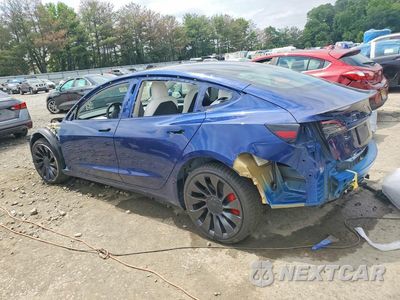 Drugie zdjęcie samochodu z przodu: 2023 TESLA MODEL 3 VIN:5YJ3E1EC9PF472300 - miniatura