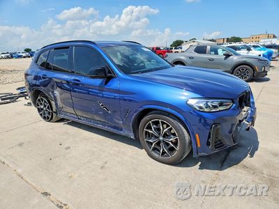 Czwarte zdjęcie samochodu z boku: 2022 BMW X3 M40I VIN:5UX83DP0XN9J60170 - miniatura