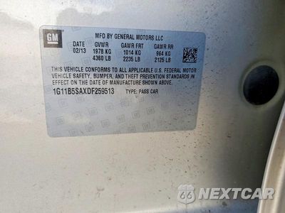 Zdjęcie 12 z 12 samochodu: 2013 CHEVROLET MALIBU LS VIN:1G11B5SAXDF259513 - miniatura