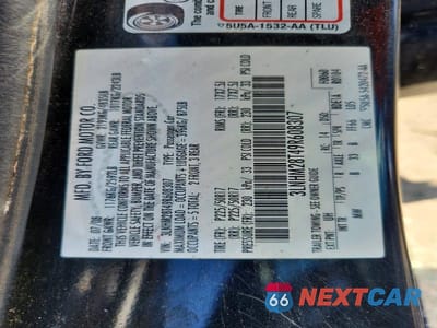 Zdjęcie 12 z 12 samochodu: 2009 LINCOLN MKZ VIN:3LNHM28T49R608307 - miniatura