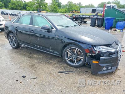 Czwarte zdjęcie samochodu z boku: 2018 AUDI A4 PREMIUM PLUS VIN:WAUENAF43JA108113 - miniatura