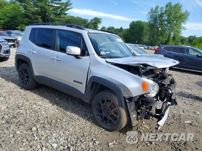 Czwarte zdjęcie samochodu z boku: 2019 JEEP RENEGADE LATITUDE VIN:ZACNJBBB2KPK28220 - miniatura