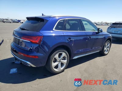Trzecie zdjęcie samochodu z tyłu: 2023 AUDI Q5 VIN:WA1EAAFY3P2103928 - miniatura