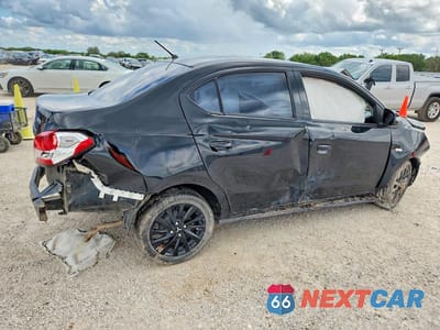 Trzecie zdjęcie samochodu z tyłu: 2020 MITSUBISHI MIRAGE G4 SE VIN:ML32F4FJXLHF10091 - miniatura