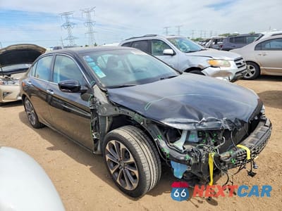 Czwarte zdjęcie samochodu z boku: 2014 HONDA ACCORD SPORT VIN:1HGCR2F52EA168114 - miniatura
