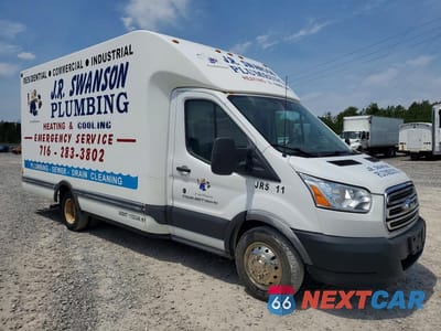 Czwarte zdjęcie samochodu z boku: 2016 FORD TRANSIT T-350 HD VIN:1FDWS8PMXGKB23102 - miniatura
